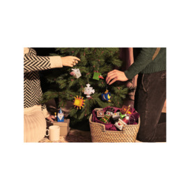Alessi Cubik Snowflake Christmas Tree Bauble - thumbnail 3