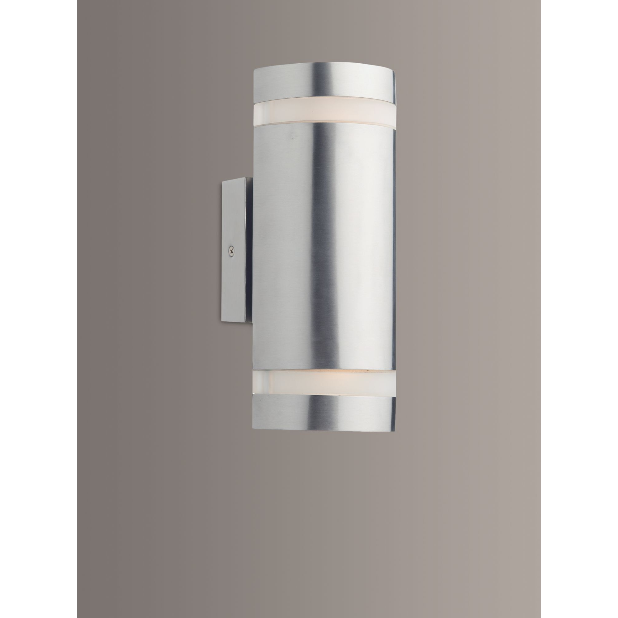 Där Wessex LED Outdoor Wall Light, Stainless Steel - image 1