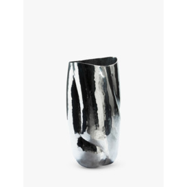 Tom Dixon Cloud Vase, H43.5cm, Silver - thumbnail 2