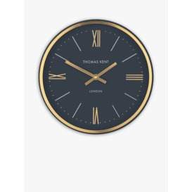 Thomas Kent Hampton Roman Numeral Wall Clock, 26cm - thumbnail 1