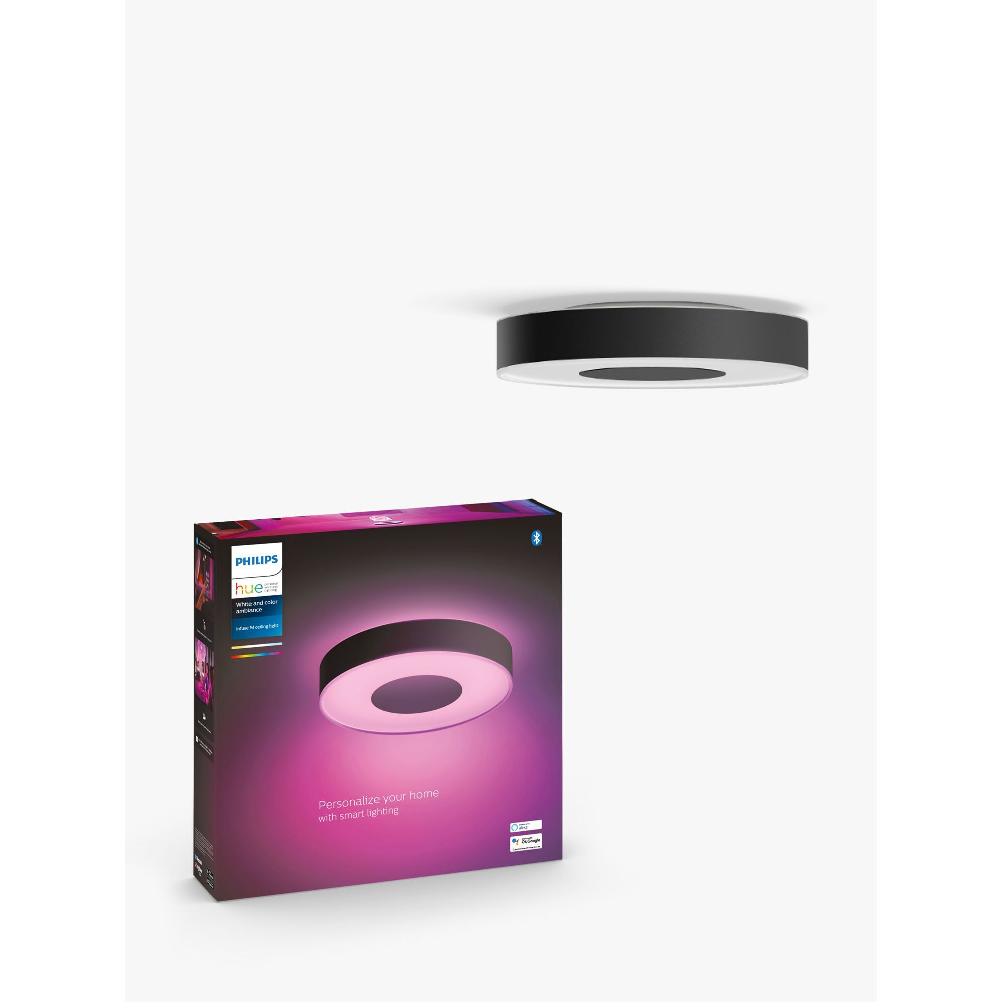 Philips Hue Infuse LED Smart Semi Flush Ceiling Light - image 1