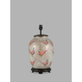 Jenny Worrall Pheasant Glass Lamp Base, Medium, Natural, H34.5cm