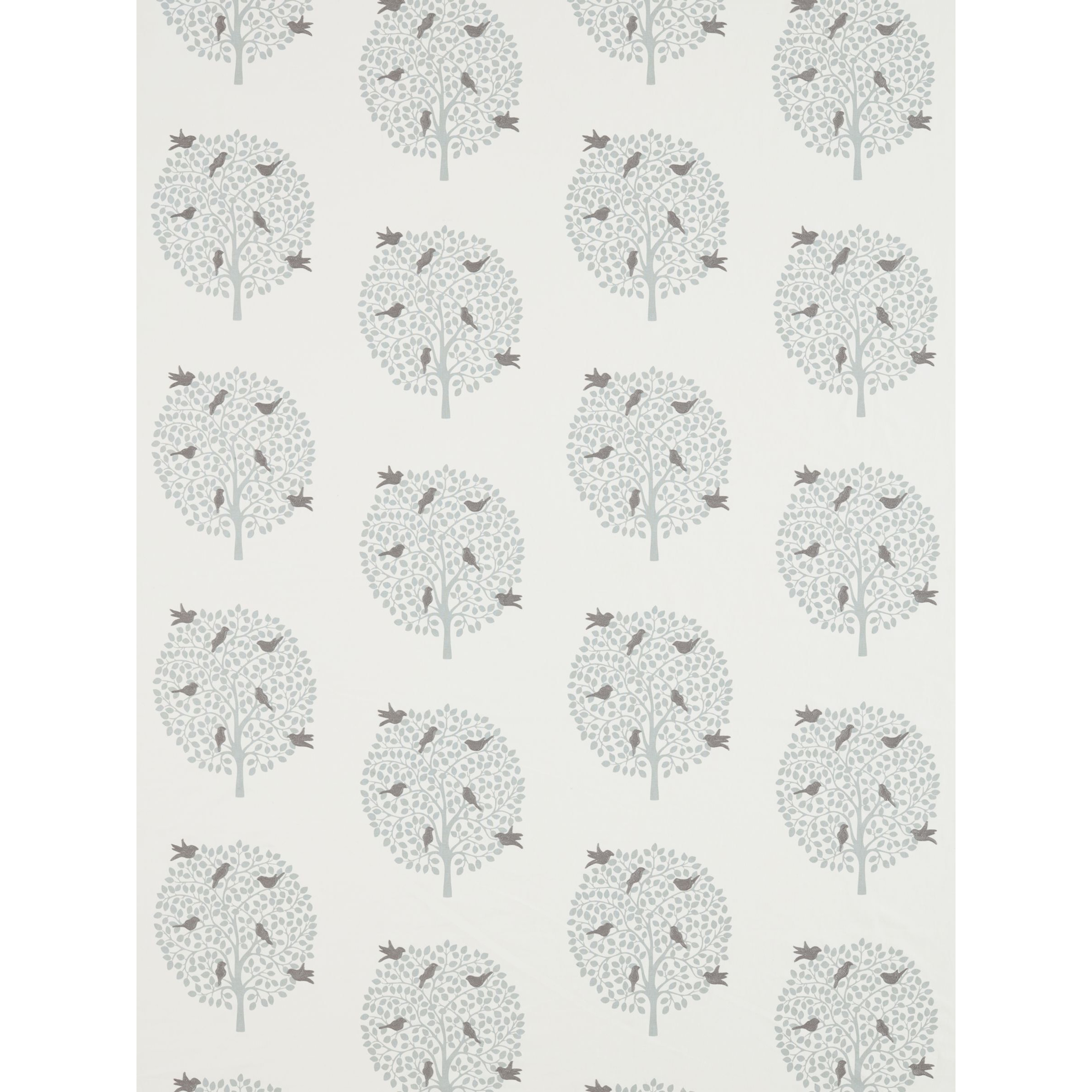 Sanderson Bay Tree Made to Measure Curtains or Roman Blind, Mineral