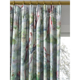 Voyage Arabella Made to Measure Curtains or Roman Blind, Coral - thumbnail 2