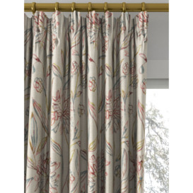 Voyage Pennington Made to Measure Curtains or Roman Blind, Coral - thumbnail 2