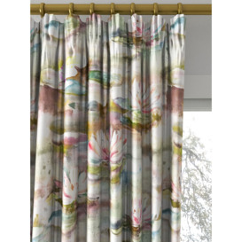 Voyage Perdita Made to Measure Curtains or Roman Blind, Coral - thumbnail 2
