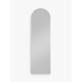 Hurston Arched Metal Frame Full-Length Wall Mirror, 170 x 50cm - thumbnail 1