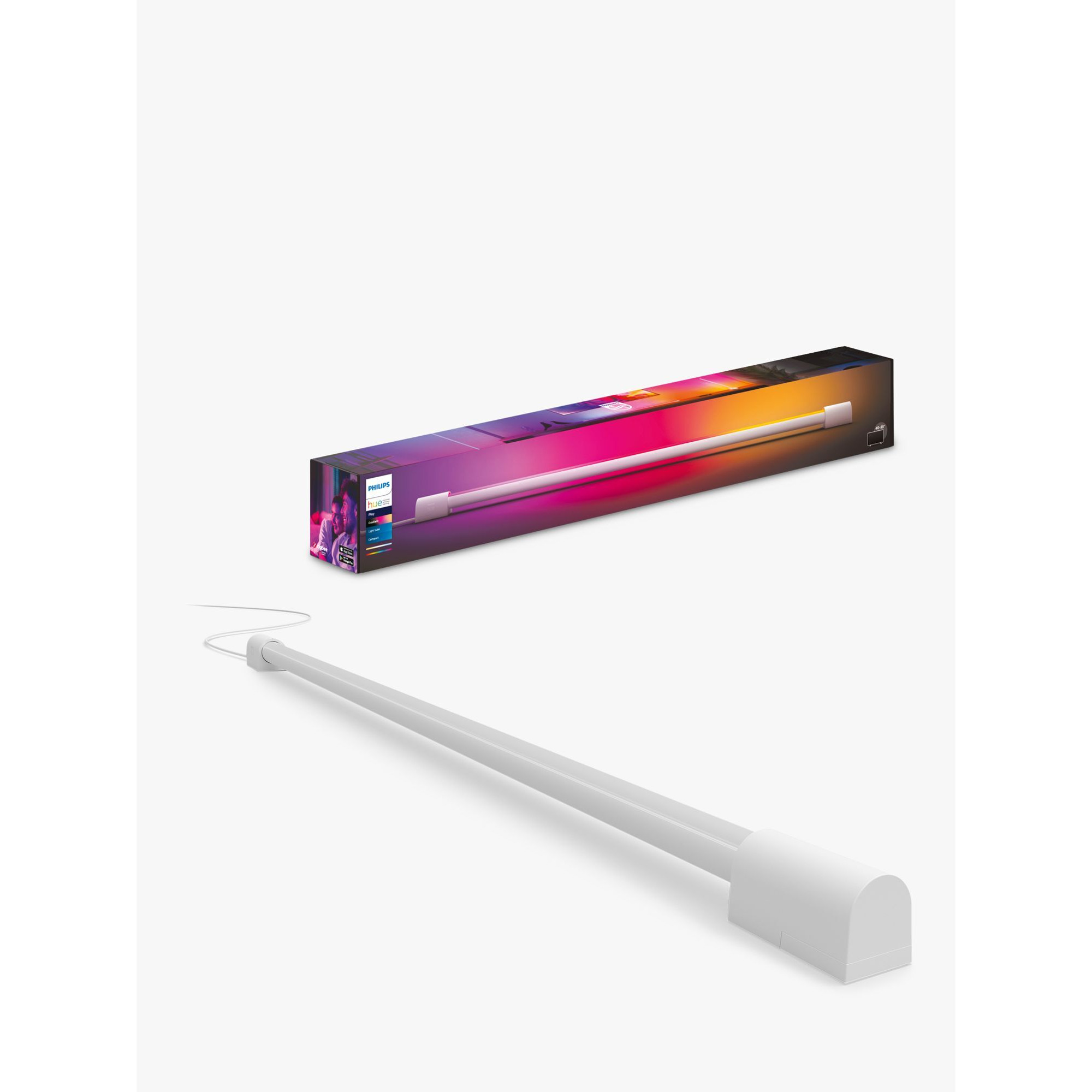 Philips Hue Play Gradient Smart Lighting Adjustable Colour Changing LED Light Tube Compact, 14W, 75cm - image 1