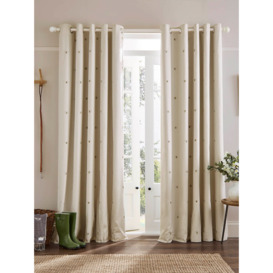 Sophie Allport Bee Pair Blackout Lined Eyelet Curtains - thumbnail 2