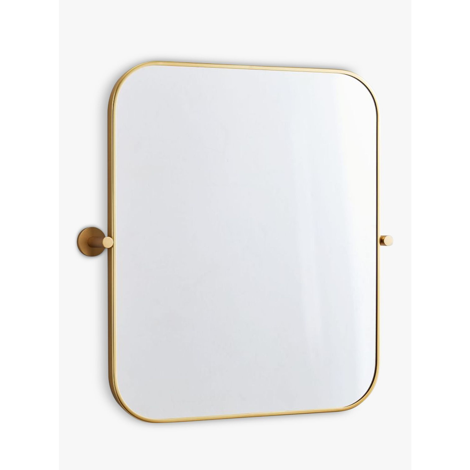 west elm Metal Frame Pivot Bathroom Wall Mirror, Rectangle