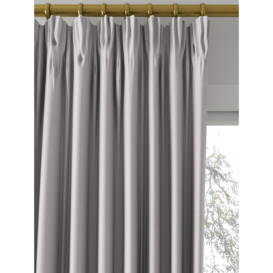 Designers Guild Madrid Made to Measure Curtains or Roman Blind, Silver - thumbnail 2