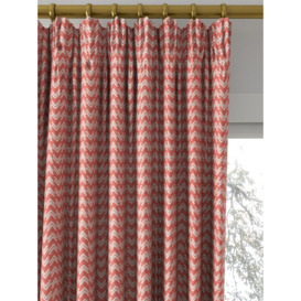 Sanderson Herring Made to Measure Curtains or Roman Blind, Coral - thumbnail 2