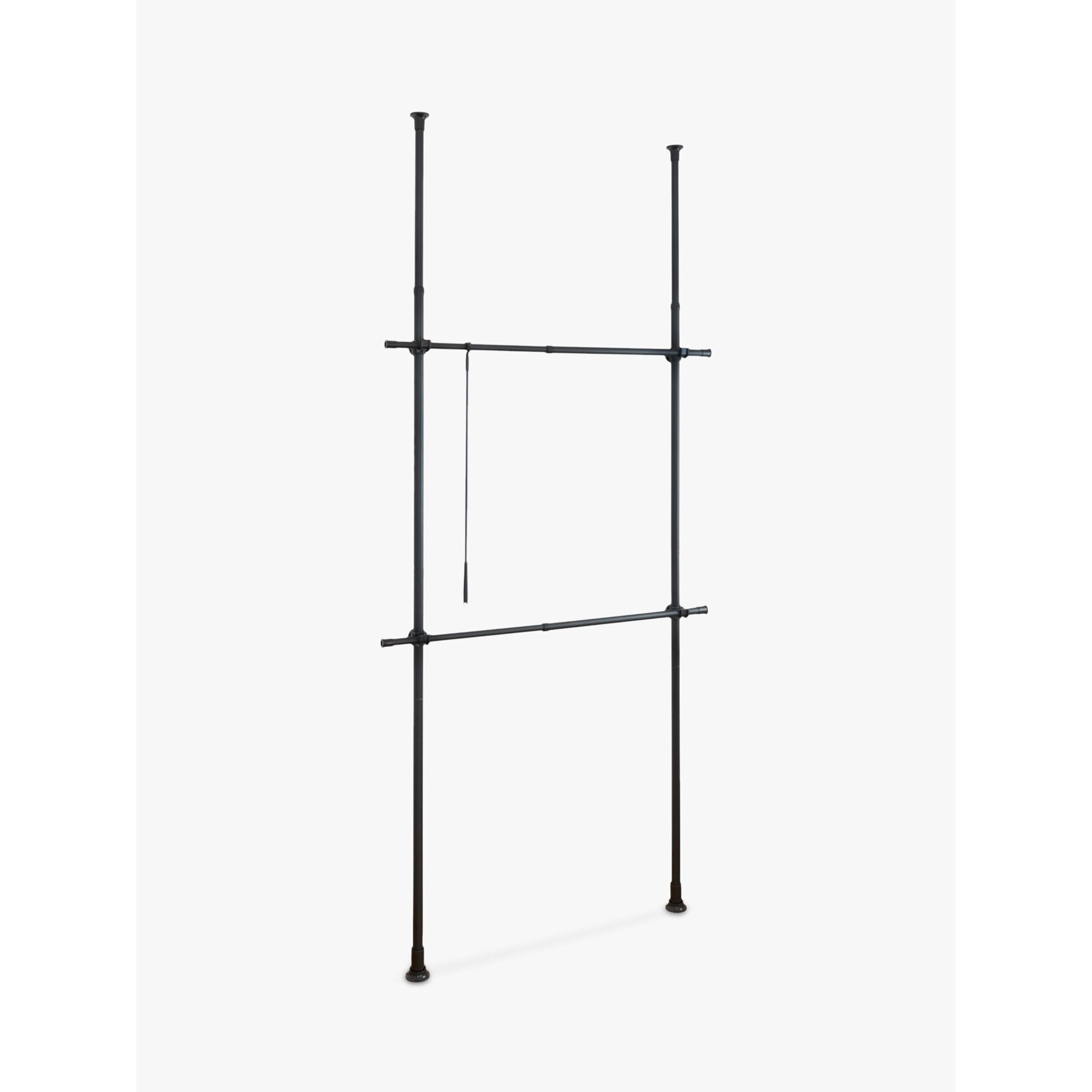 Wenko Single Hercules Clothes Stand, Black - image 1