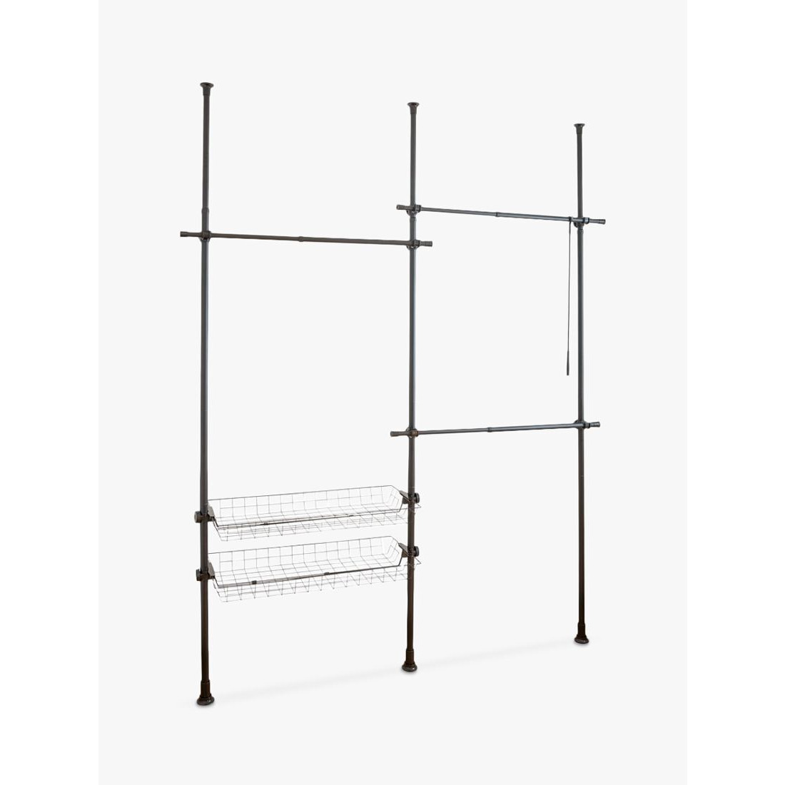Wenko Double Hercules Clothes Stand, Black - image 1