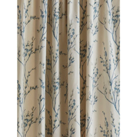 Laura Ashley Pussy Willow Pair Lined Pencil Pleat Curtains - thumbnail 2