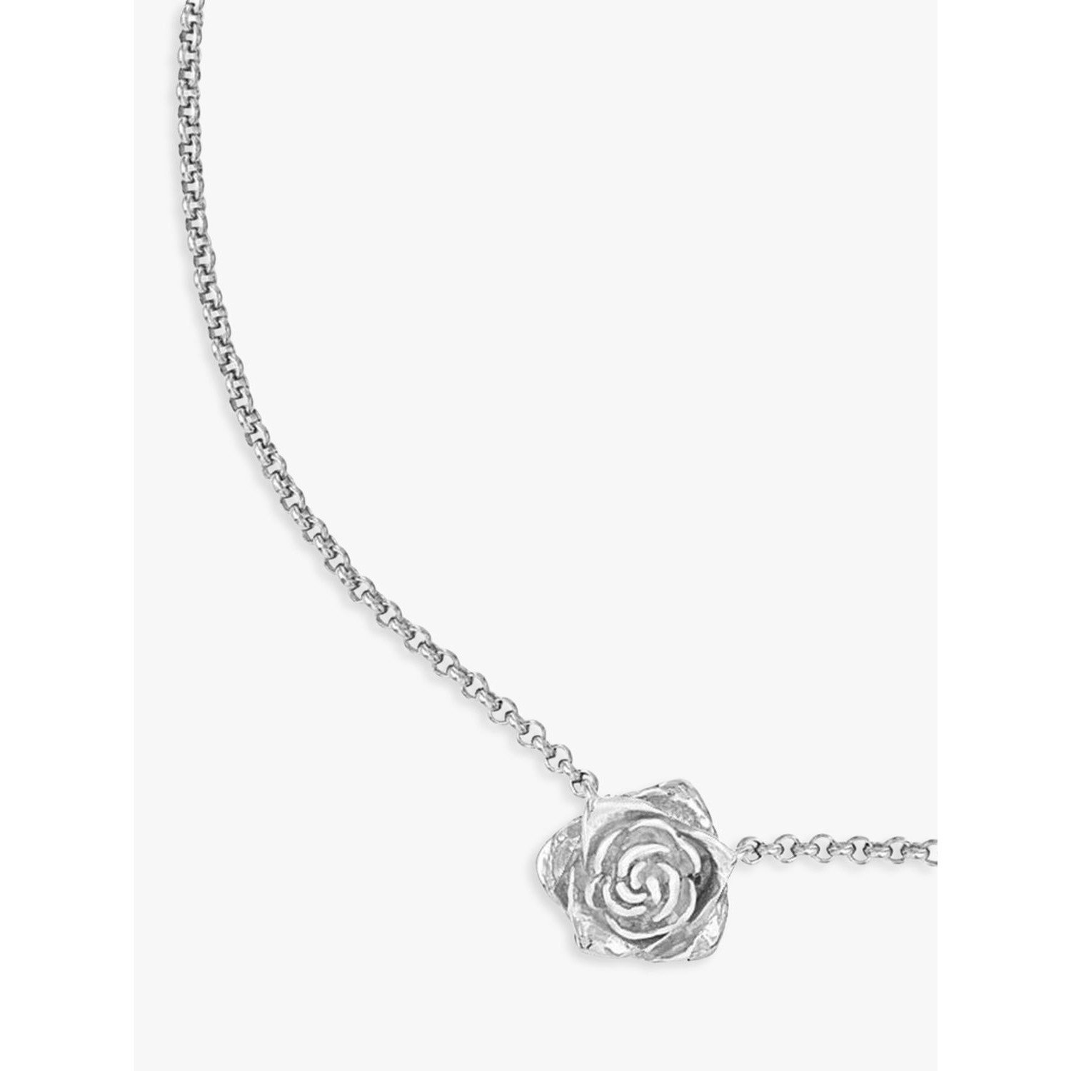 Simply Silver Two Tone Pendant Necklace, Silver/Gold at John Lewis &  Partners
