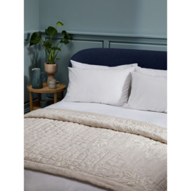 John Lewis Marion Quilted Bedspread, Natural - thumbnail 2