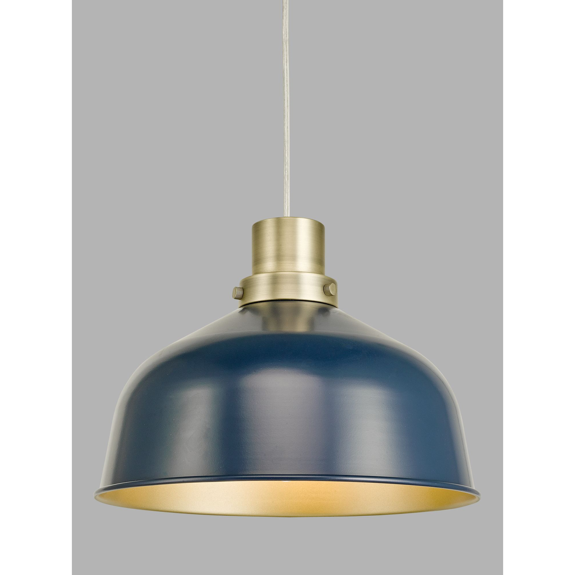 John Lewis Industrial Dome Easy-to-Fit Ceiling Shade - image 1