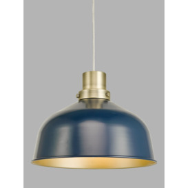 John Lewis Industrial Dome Easy-to-Fit Ceiling Shade - thumbnail 1