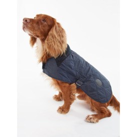 Barbour Quilted Dog Coat, Navy - thumbnail 3