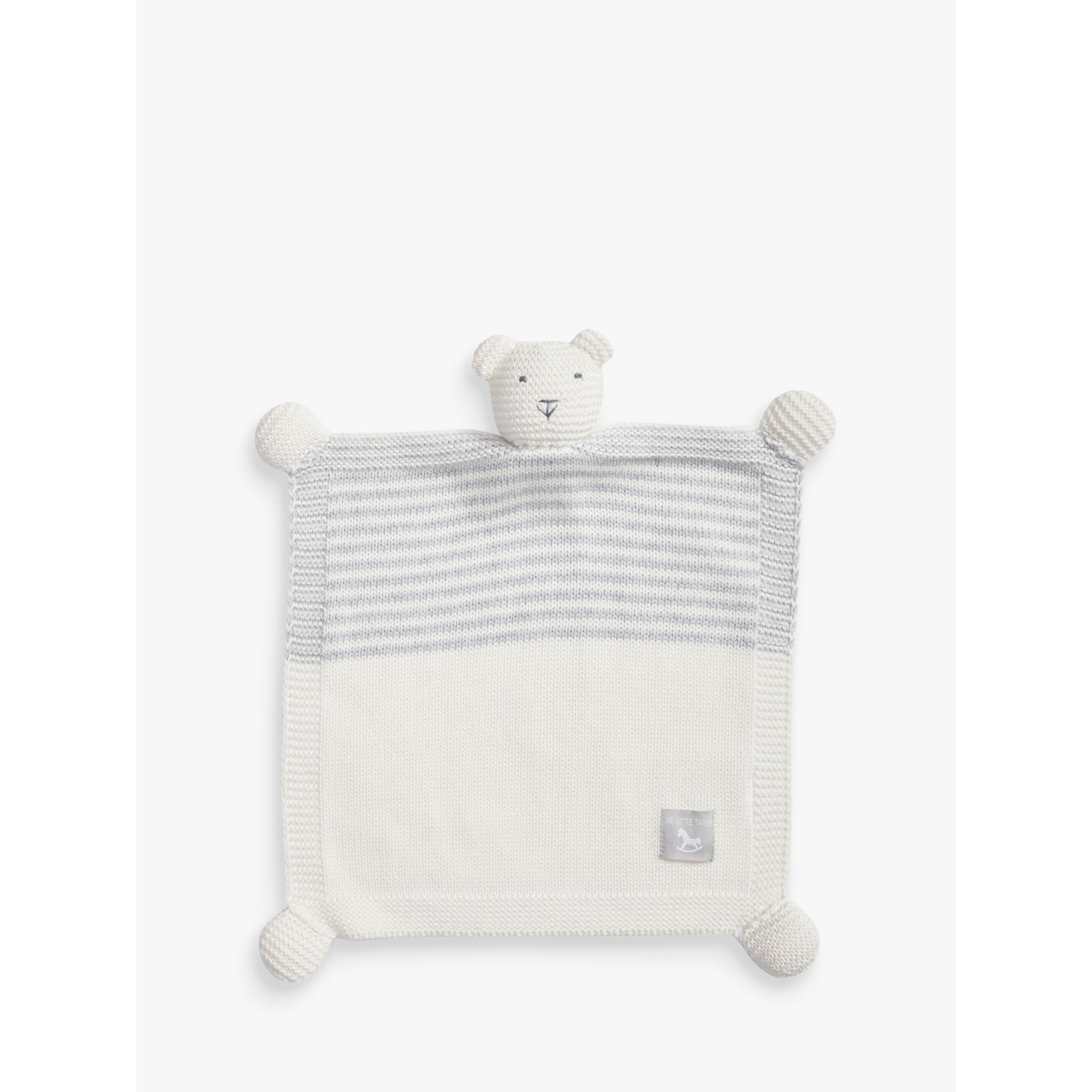 The Little Tailor Baby Knitted Bear Blanket Comforter - image 1