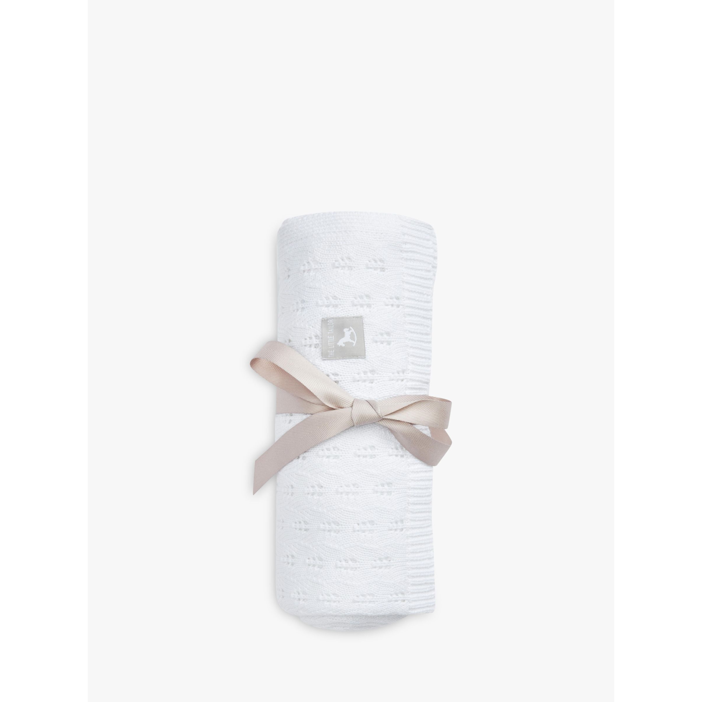 The Little Tailor Cotton Pointelle Baby Blanket - image 1