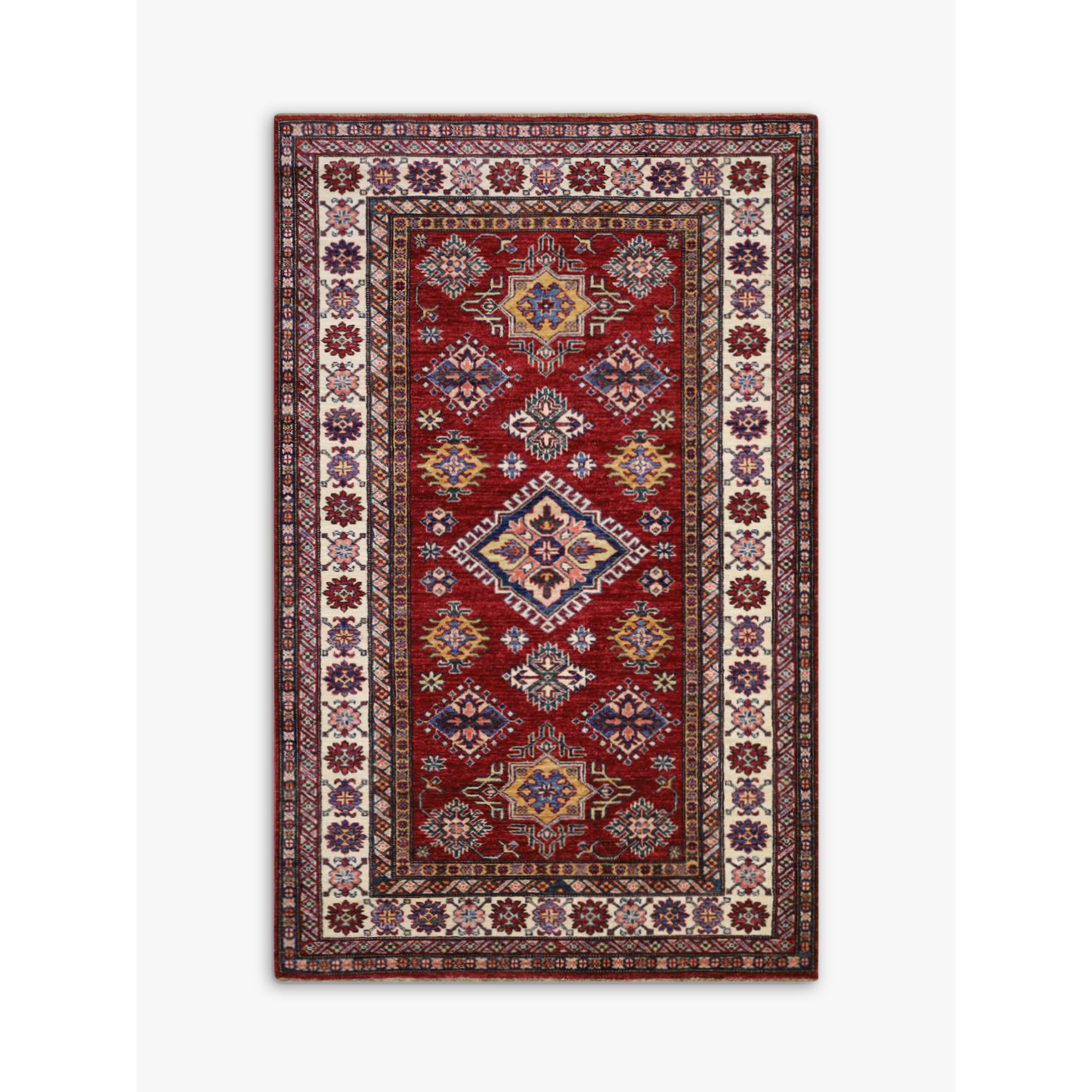 Gooch Oriental Kazak Supreme Rug, Red/Multi, L189 x W119 cm