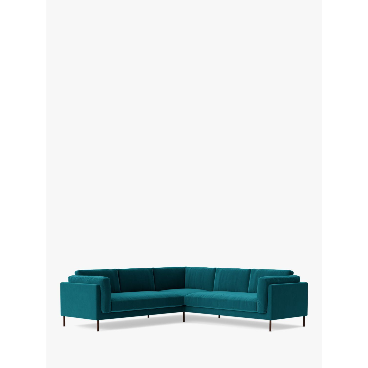 Swoon Munich 5 Seater Corner Sofa, Dark Leg - image 1