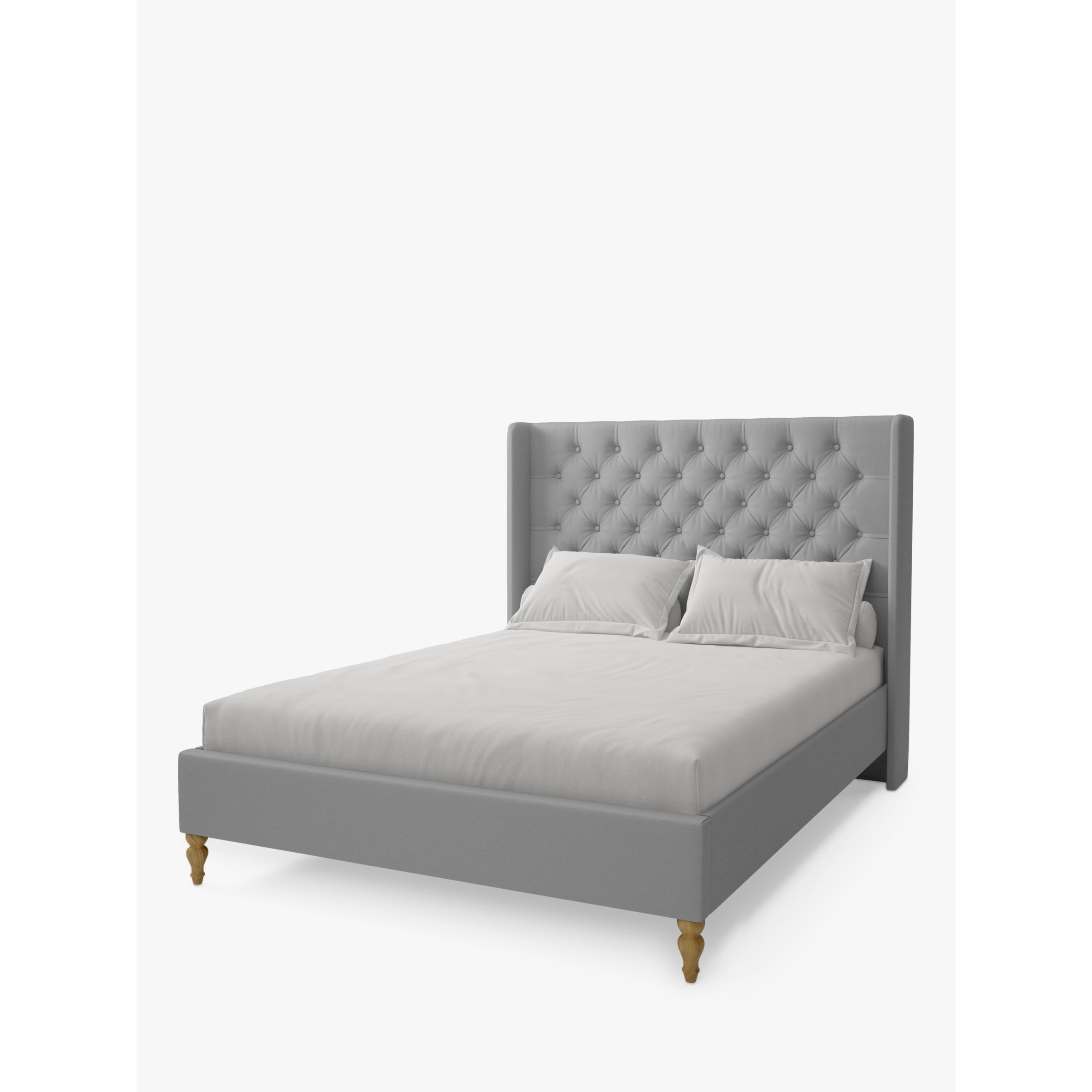 Koti Home Astley Upholstered Bed Frame, Double - image 1