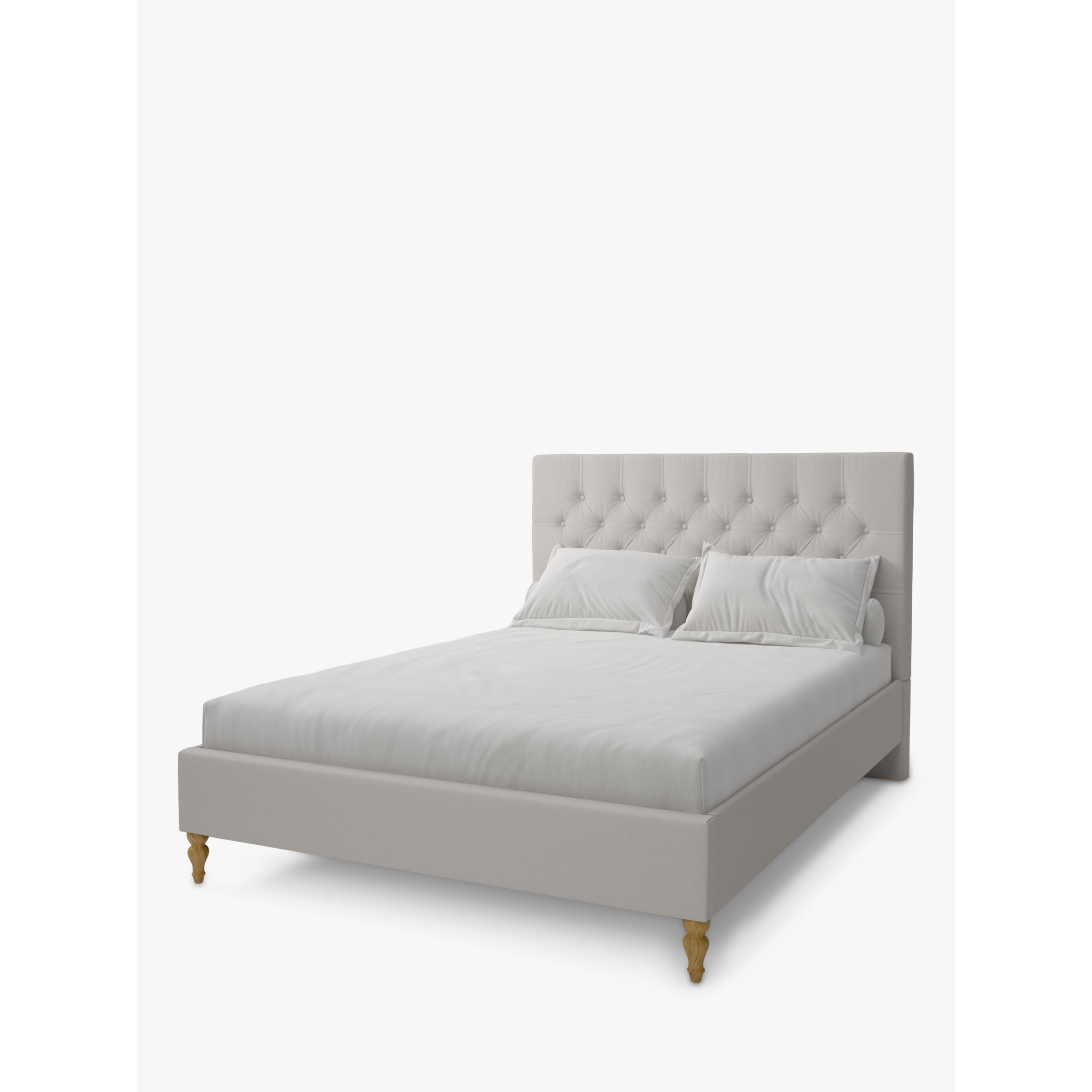 Koti Home Eden Upholstered Bed Frame, King Size - image 1