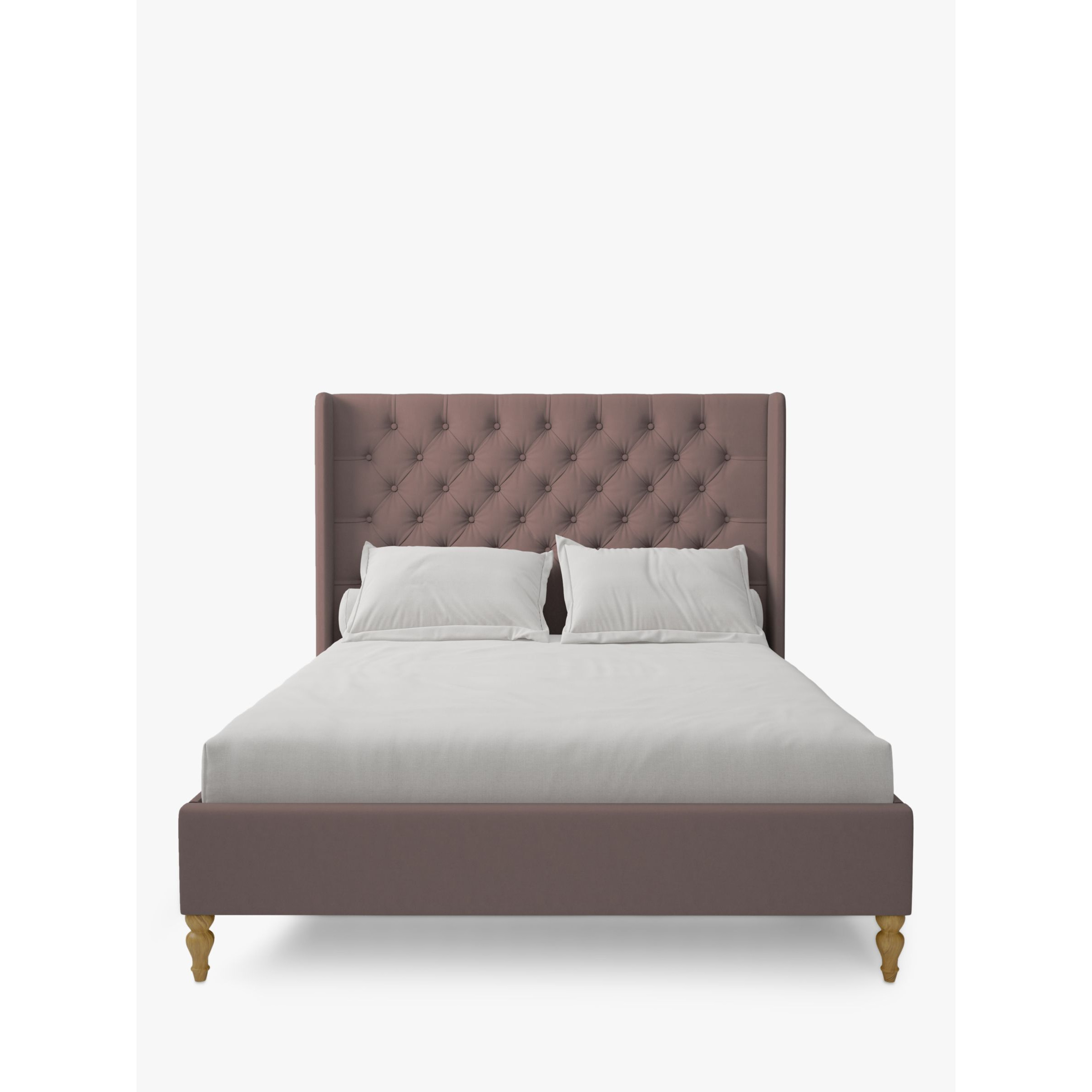 Koti Home Astley Upholstered Bed Frame, Double - image 1