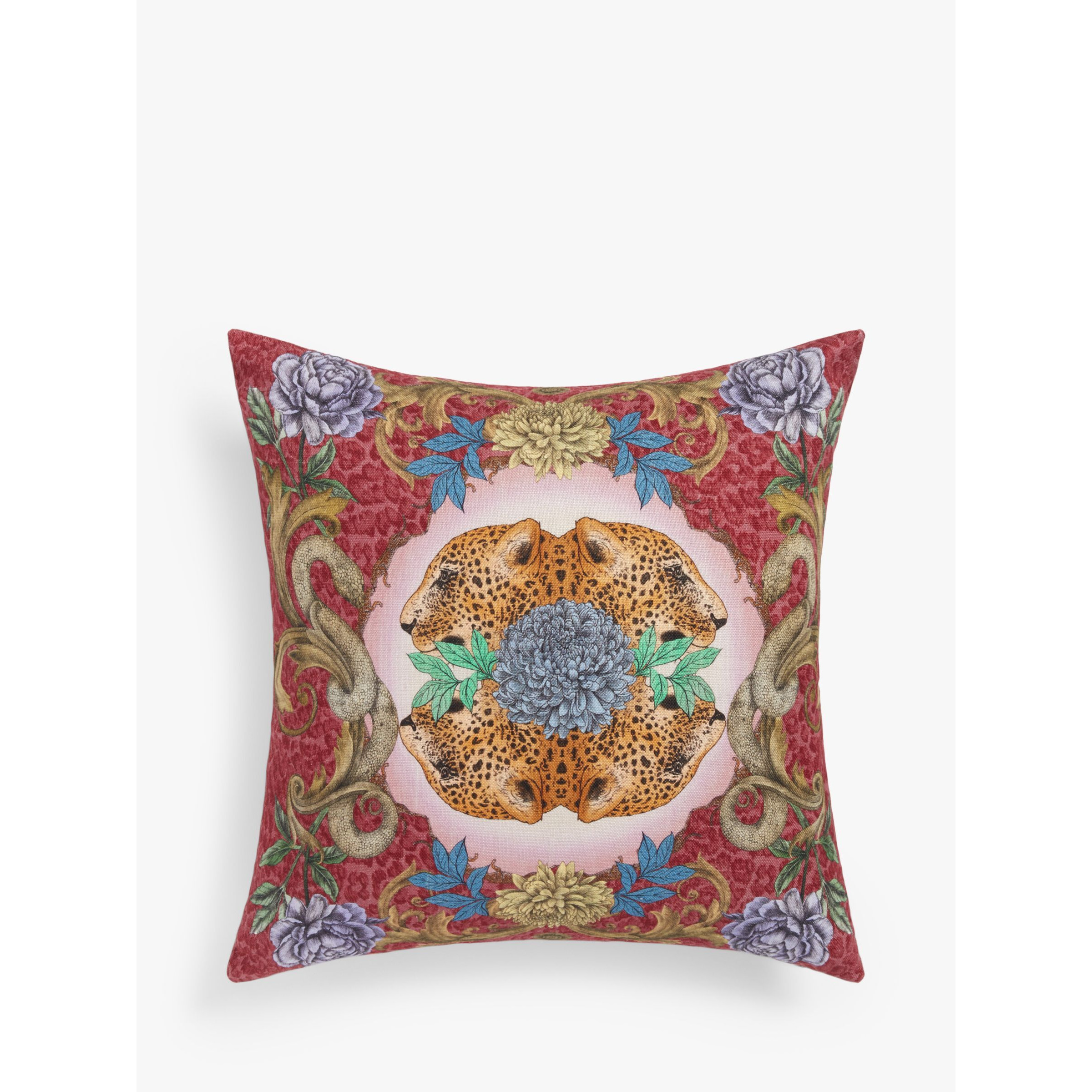 John Lewis + Matthew Williamson Leopard Cushion, Multi