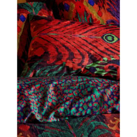 John Lewis + Matthew Williamson Peacock Ikat Cushion - thumbnail 1