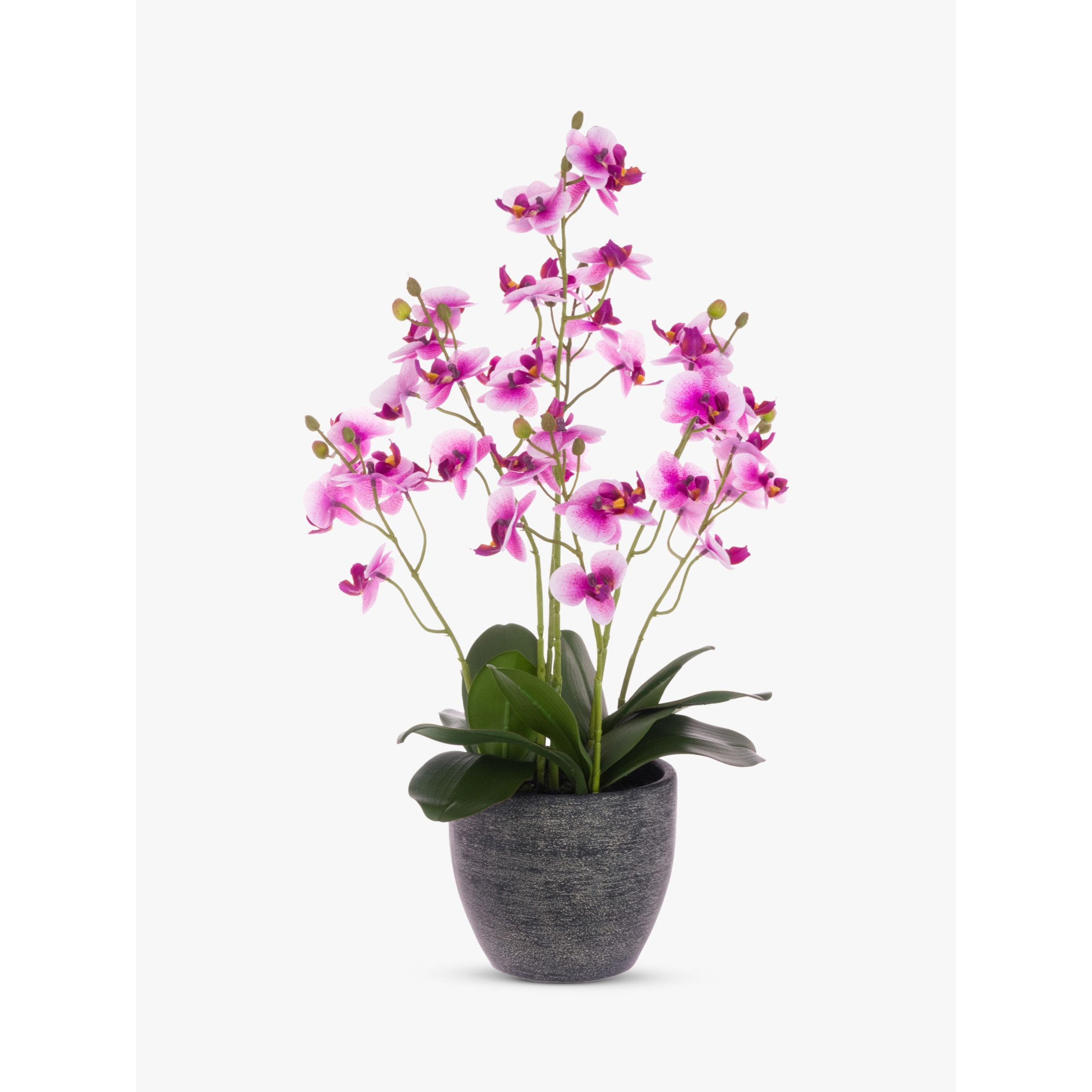 Floralsilk Artificial Orchid, Deep Pink - image 1