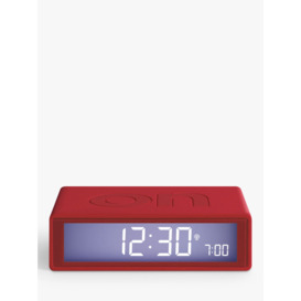 Lexon Flip+ Radio Controlled LCD Digital Alarm Clock - thumbnail 1