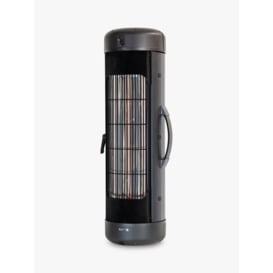 KETTLER Kalos Parasol Lantern Electric Patio Heater, Black - thumbnail 1