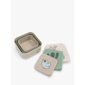 Done by Deer Lalee Snack Box, Pack of 3, Sand/Green - thumbnail 2