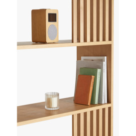 John Lewis ANYDAY Line Bookcase, Natural - thumbnail 3