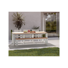 KETTLER Elba Garden Dining Table, FSC-Certified (Teak Wood), 220cm - thumbnail 1