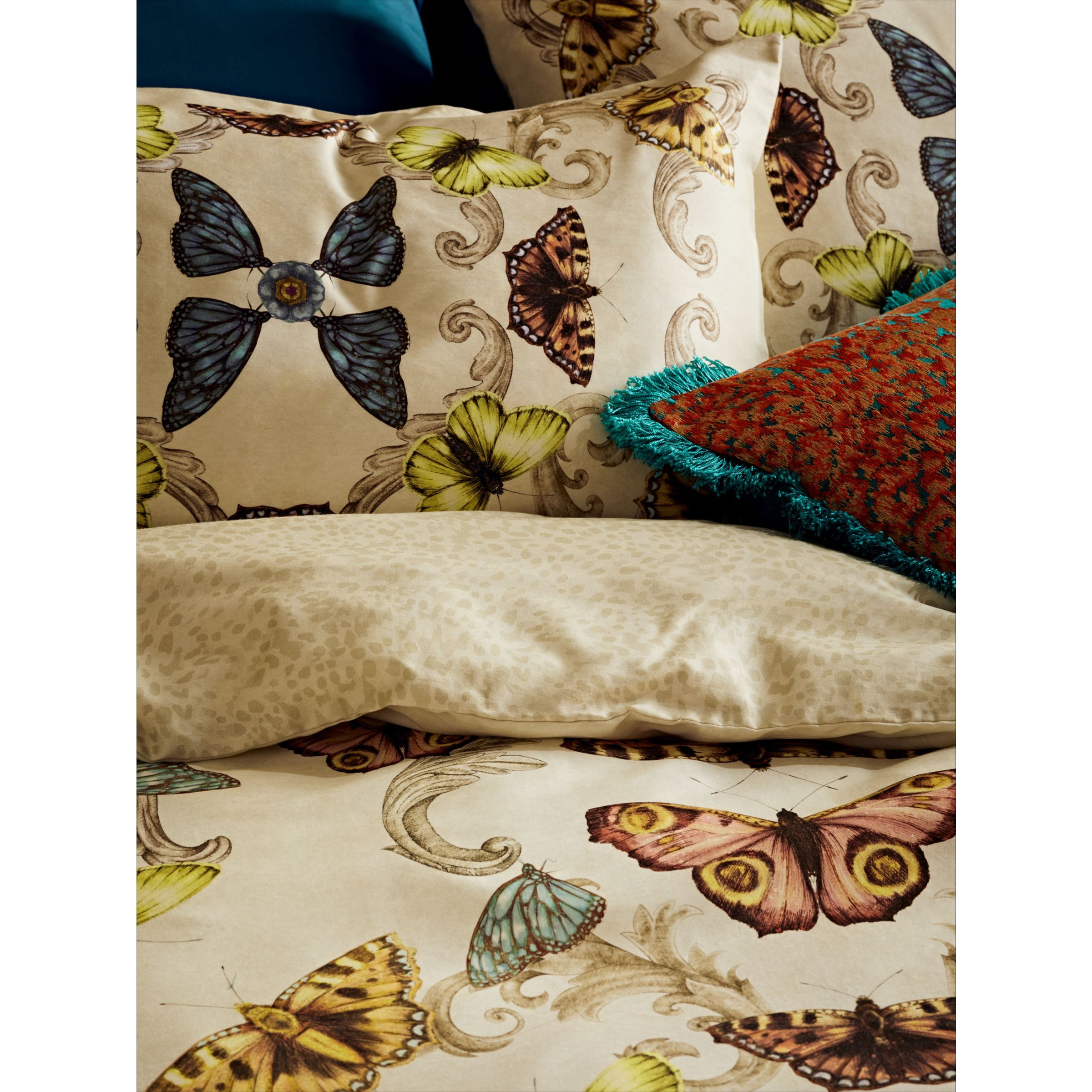John Lewis Matthew Williamson Butterfly Duvet Cover Set by John