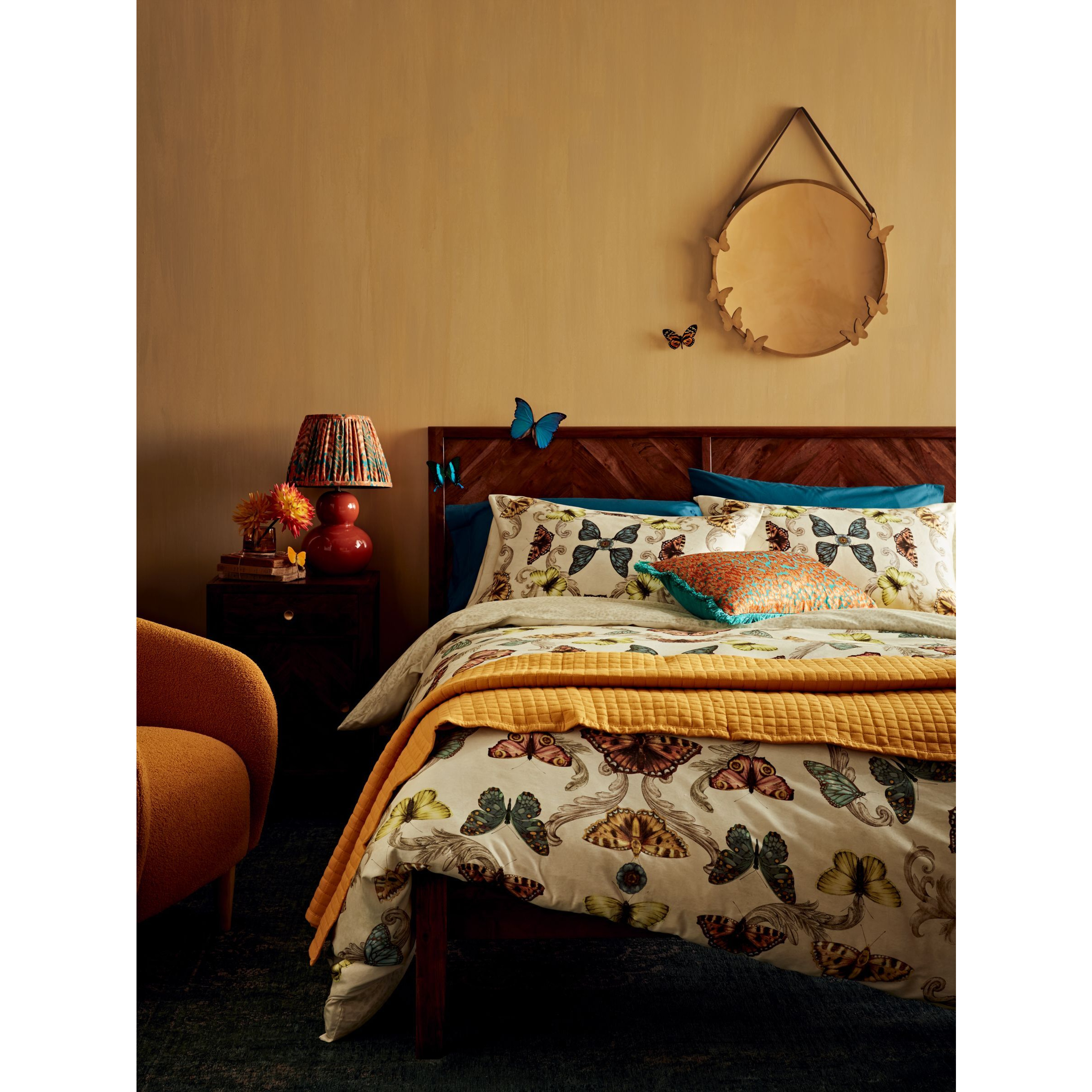 John Lewis + Matthew Williamson Butterfly Duvet Cover Set - image 1