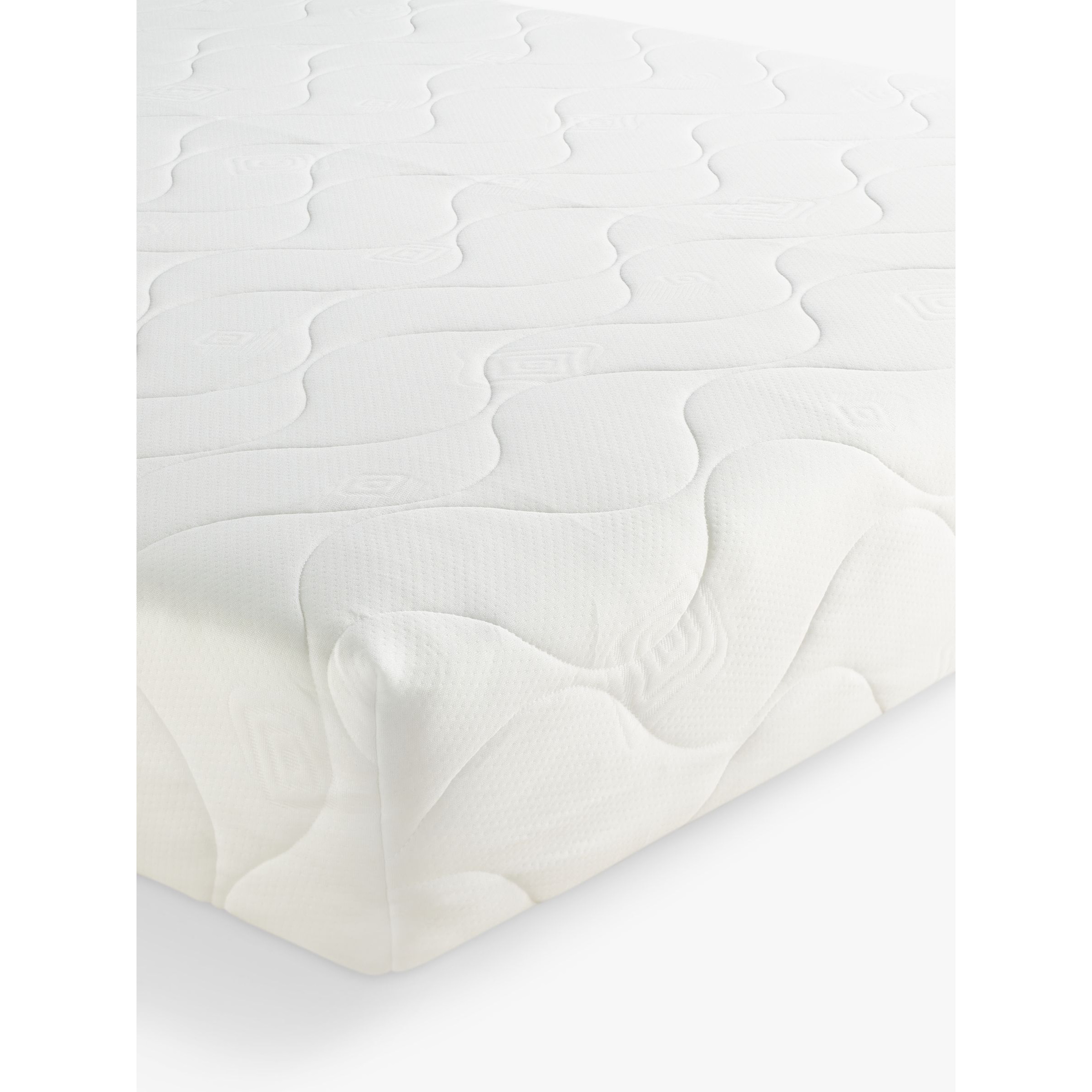 John Lewis ANYDAY Rolled Deep Memory Foam Mattress, Medium/Firm Tension, Small Double - image 1