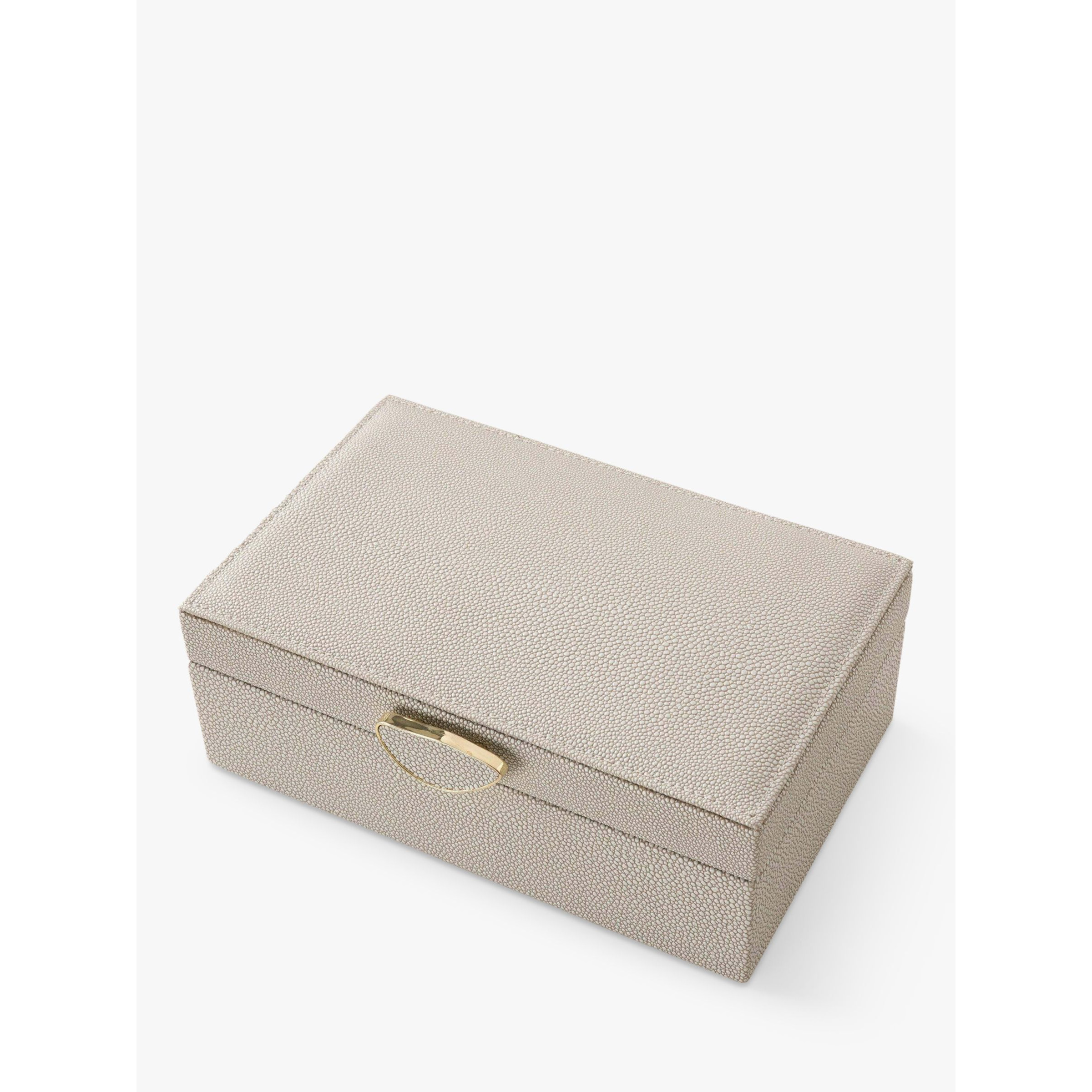 Truly Shagreen Jewellery Box, Grey - image 1
