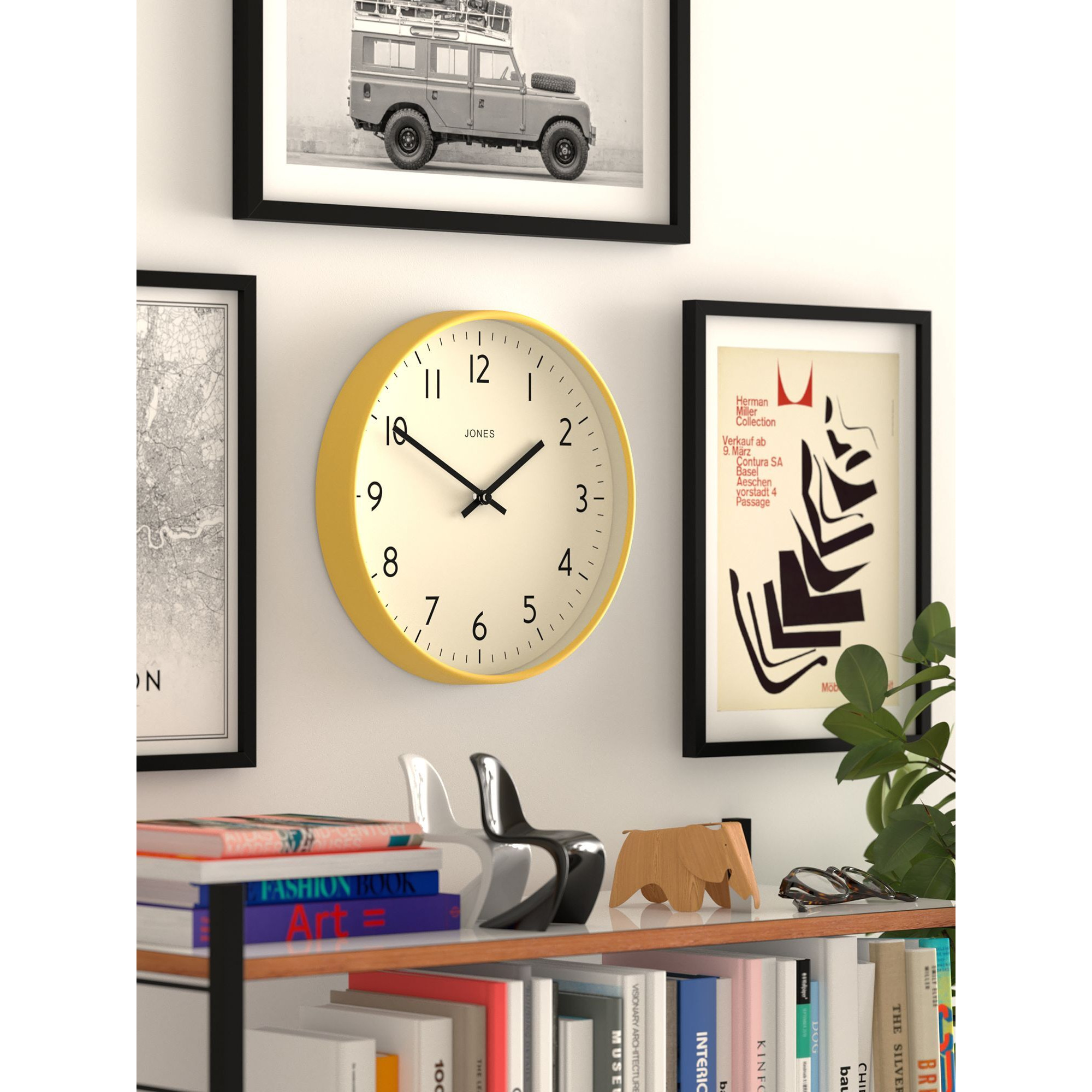 Jones Clocks Studio Wall Clock, 30cm - image 1