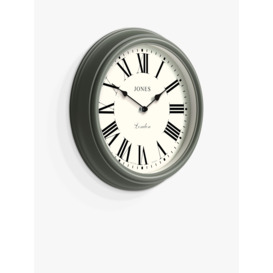 Jones Clocks Venetian Roman Numeral Analogue Wall Clock, 30.5cm - thumbnail 2