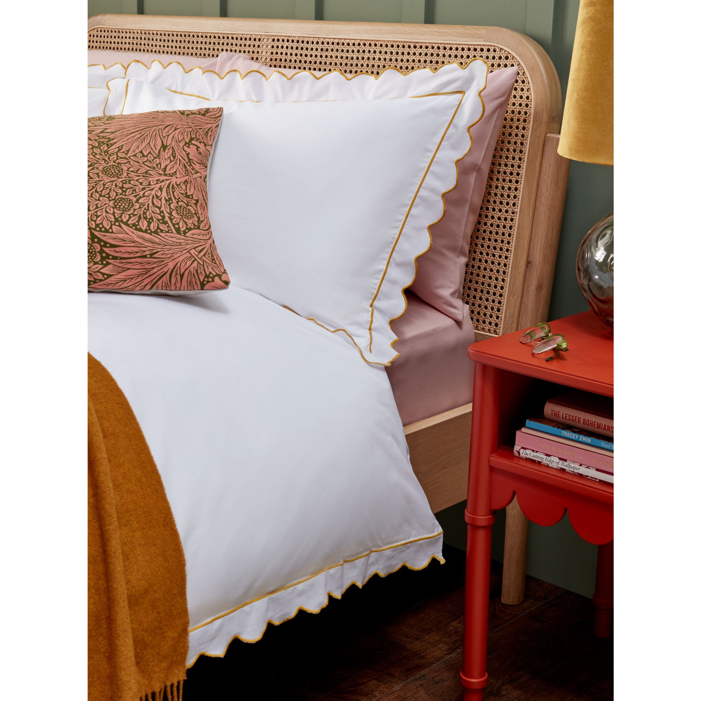 John Lewis Scalloped Edge Duvet Cover Set