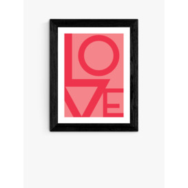 EAST END PRINTS Rafael Farias 'Love' Framed Print - thumbnail 1