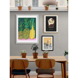 EAST END PRINTS Alice Straker 'Pineapples' Framed Print - thumbnail 2