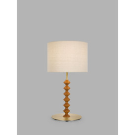 Swoon Franklin Table Lamp, Antique Brass/Walnut Stained Ash - thumbnail 1