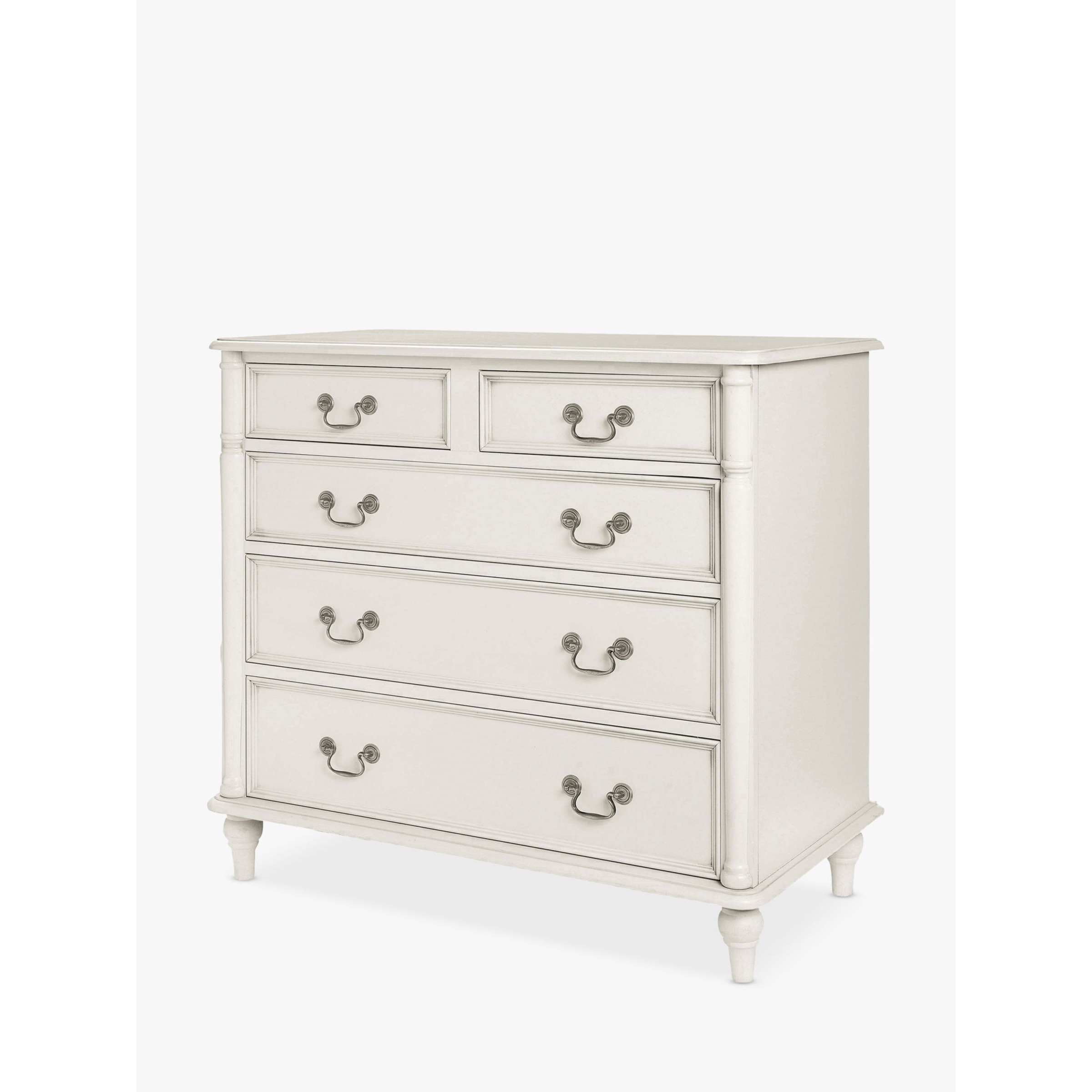 Laura Ashley Clifton 5 Drawer Chest, Grey